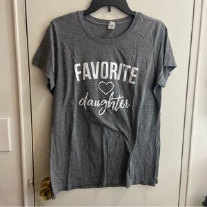 Favorite Daughter Short Sleeve Tee - Gray